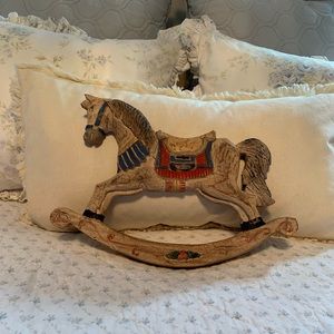 Decorative Wooden Rocking Horse  Wall Hanging